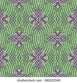 Abstract color xylography background. The protective layer for banknotes, diplomas and certificates. Vector illustration