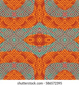 Abstract color xylography background. The protective layer for banknotes, diplomas and certificates. Vector illustration