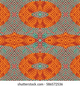 Abstract color xylography background. The protective layer for banknotes, diplomas and certificates. Vector illustration
