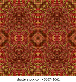 Abstract color xylography background. The protective layer for banknotes, diplomas and certificates. Vector illustration
