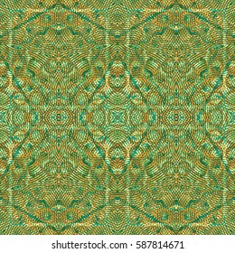 Abstract color xylography background. The protective layer for banknotes, diplomas and certificates. Vector illustration
