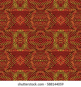 Abstract color xylography background. The protective layer for banknotes, diplomas and certificates. Vector illustration