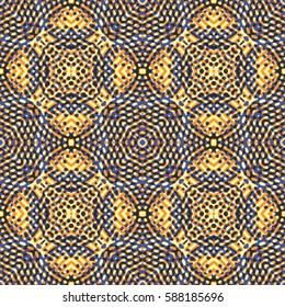 Abstract color xylography background. The protective layer for banknotes, diplomas and certificates. Vector illustration