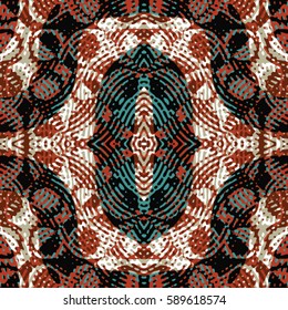 Abstract color xylography background. The protective layer for banknotes, diplomas and certificates. Vector illustration