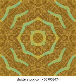 Abstract color xylography background. The protective layer for banknotes, diplomas and certificates. Vector illustration