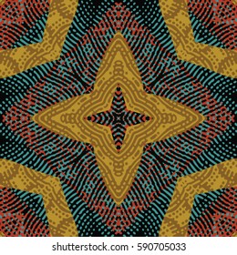 Abstract color xylography background. The protective layer for banknotes, diplomas and certificates. Vector illustration