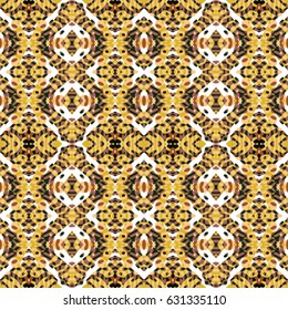 Abstract color xylography background. The protective layer for banknotes, diplomas and certificates. Vector illustration