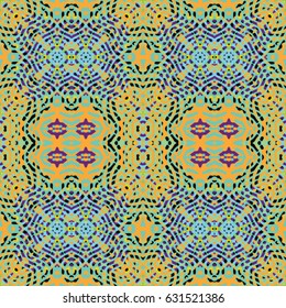 Abstract color xylography background. The protective layer for banknotes, diplomas and certificates. Vector illustration