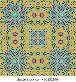 Abstract color xylography background. The protective layer for banknotes, diplomas and certificates. Vector illustration