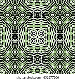 Abstract color xylography background. The protective layer for banknotes, diplomas and certificates. Vector illustration