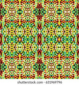 Abstract color xylography background. The protective layer for banknotes, diplomas and certificates. Vector illustration