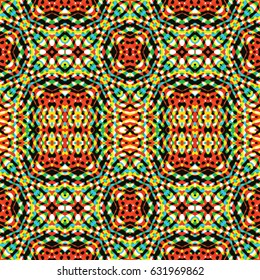 Abstract color xylography background. The protective layer for banknotes, diplomas and certificates. Vector illustration