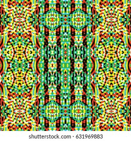 Abstract color xylography background. The protective layer for banknotes, diplomas and certificates. Vector illustration