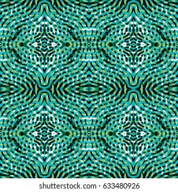 Abstract color xylography background. The protective layer for banknotes, diplomas and certificates. Vector illustration
