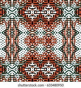 Abstract color xylography background. The protective layer for banknotes, diplomas and certificates. Vector illustration