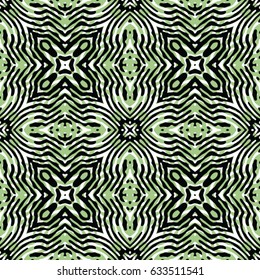 Abstract color xylography background. The protective layer for banknotes, diplomas and certificates. Vector illustration