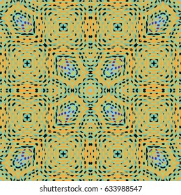 Abstract color xylography background. The protective layer for banknotes, diplomas and certificates. Vector illustration