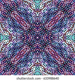 Abstract color xylography background. The protective layer for banknotes, diplomas and certificates. Vector illustration