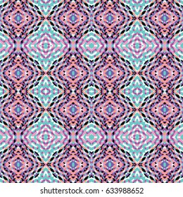 Abstract color xylography background. The protective layer for banknotes, diplomas and certificates. Vector illustration