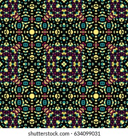 Abstract color xylography background. The protective layer for banknotes, diplomas and certificates. Vector illustration
