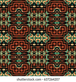 Abstract color xylography background. The protective layer for banknotes, diplomas and certificates. Vector illustration