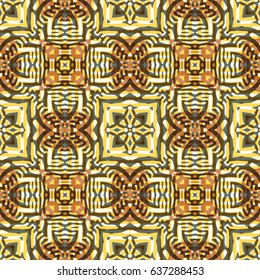 Abstract color xylography background. The protective layer for banknotes, diplomas and certificates. Vector illustration