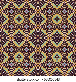 Abstract color xylography background. The protective layer for banknotes, diplomas and certificates. Vector illustration
