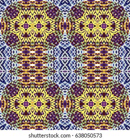 Abstract color xylography background. The protective layer for banknotes, diplomas and certificates. Vector illustration