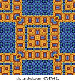 Abstract color xylography background. The protective layer for banknotes, diplomas and certificates. Vector illustration