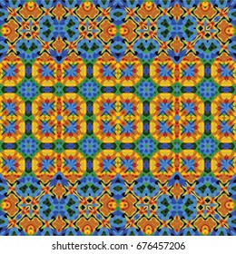Abstract color xylography background. The protective layer for banknotes, diplomas and certificates. Vector illustration