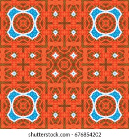 Abstract color xylography background. The protective layer for banknotes, diplomas and certificates. Vector illustration