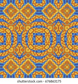 Abstract color xylography background. The protective layer for banknotes, diplomas and certificates. Vector illustration