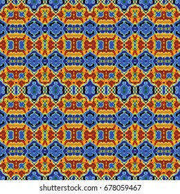 Abstract color xylography background. The protective layer for banknotes, diplomas and certificates. Vector illustration