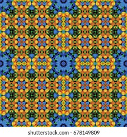 Abstract color xylography background. The protective layer for banknotes, diplomas and certificates. Vector illustration