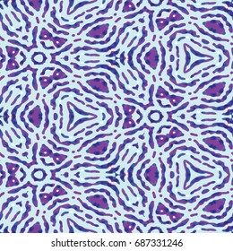 Abstract color xylography background. The protective layer for banknotes, diplomas and certificates. Vector illustration
