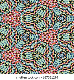 Abstract color xylography background. The protective layer for banknotes, diplomas and certificates. Vector illustration