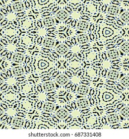 Abstract color xylography background. The protective layer for banknotes, diplomas and certificates. Vector illustration