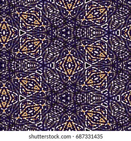 Abstract color xylography background. The protective layer for banknotes, diplomas and certificates. Vector illustration
