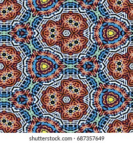 Abstract color xylography background. The protective layer for banknotes, diplomas and certificates. Vector illustration