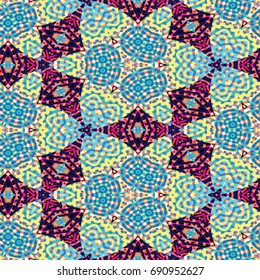 Abstract color xylography background. The protective layer for banknotes, diplomas and certificates. Vector illustration