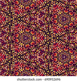 Abstract color xylography background. The protective layer for banknotes, diplomas and certificates. Vector illustration