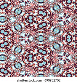 Abstract color xylography background. The protective layer for banknotes, diplomas and certificates. Vector illustration