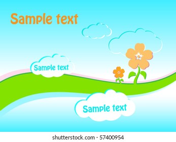 Abstract colored background