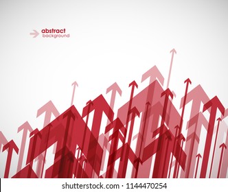 Abstract colored background with arrows.