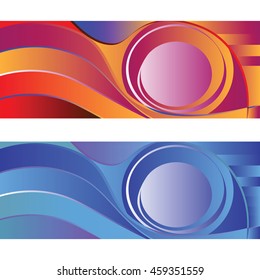 Abstract colored background ,autumn winter ribbon for flayers and other advertising and computer science.Vector illustration.