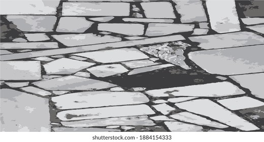 Abstrakter bunter Hintergrund für Banner und Karten. Vektorgrafik. Hintergrundbild