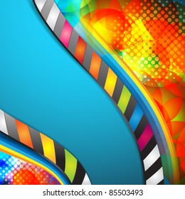 Abstract colored background, business template for advertisement