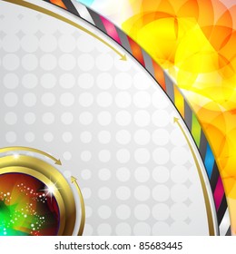 Abstract colored background, business template for advertisement