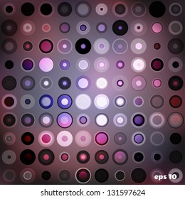 Abstract colored background with circles.