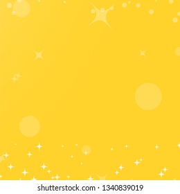 Abstract colored background with circles and stars. Suitable for design. Vector illustration